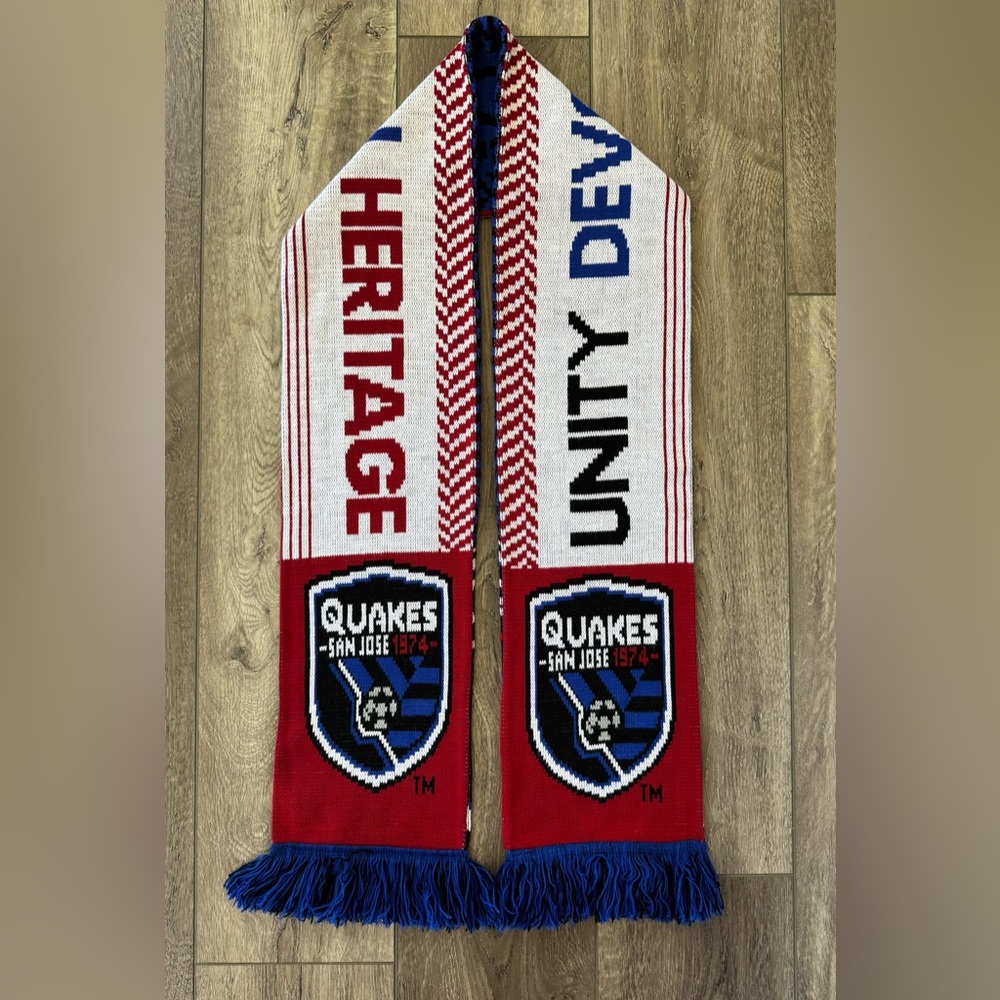 San Jose 1974 Earthquakes FC Football Club Ruffneck Scarves Traditional Soccer